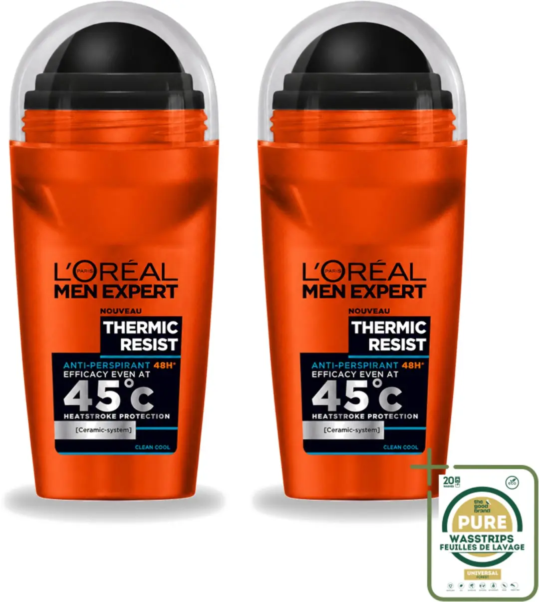2 x L'Oréal Paris Men Expert Thermic Resist