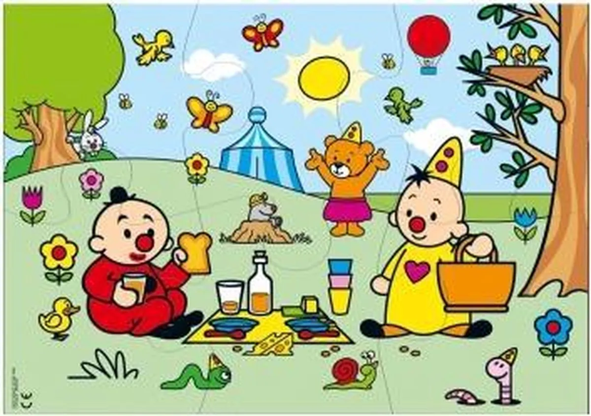 Studio 100 Bumba Puzzel 6 Stuks - Lente