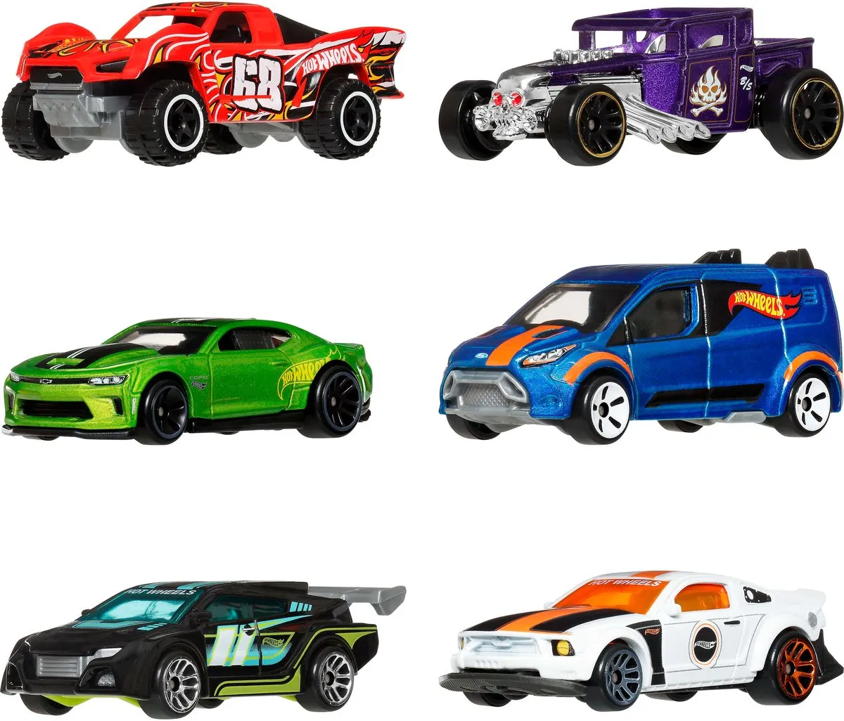 Hot Wheels HW Legends Set JLB24 - 6 Voertuigen