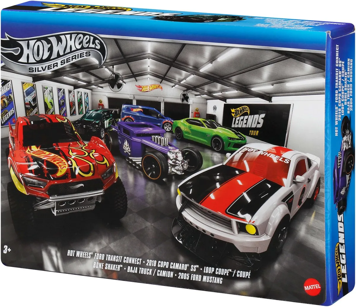 Hot Wheels HW Legends Set JLB24 - 6 Voertuigen