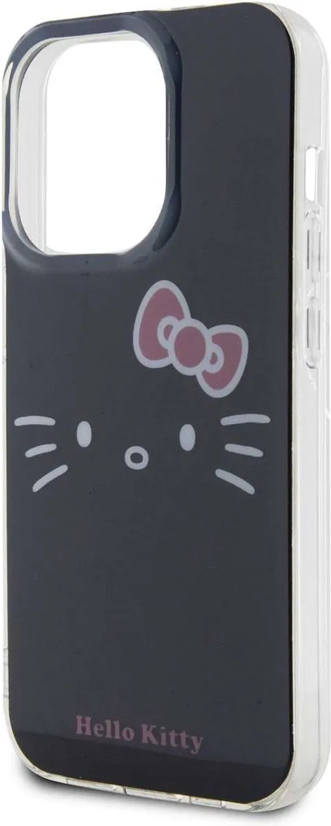 Hello Kitty IML Kitty Face Hoesje iPhone 15 Pro Max - Zwart - afbeelding 6 van 6