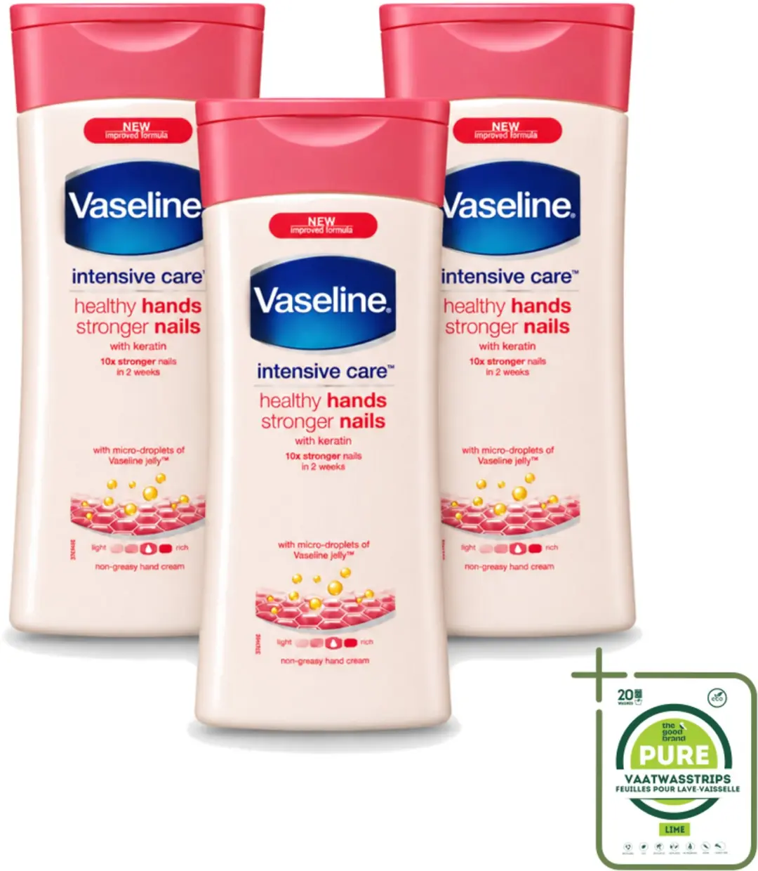 3 x Vaseline