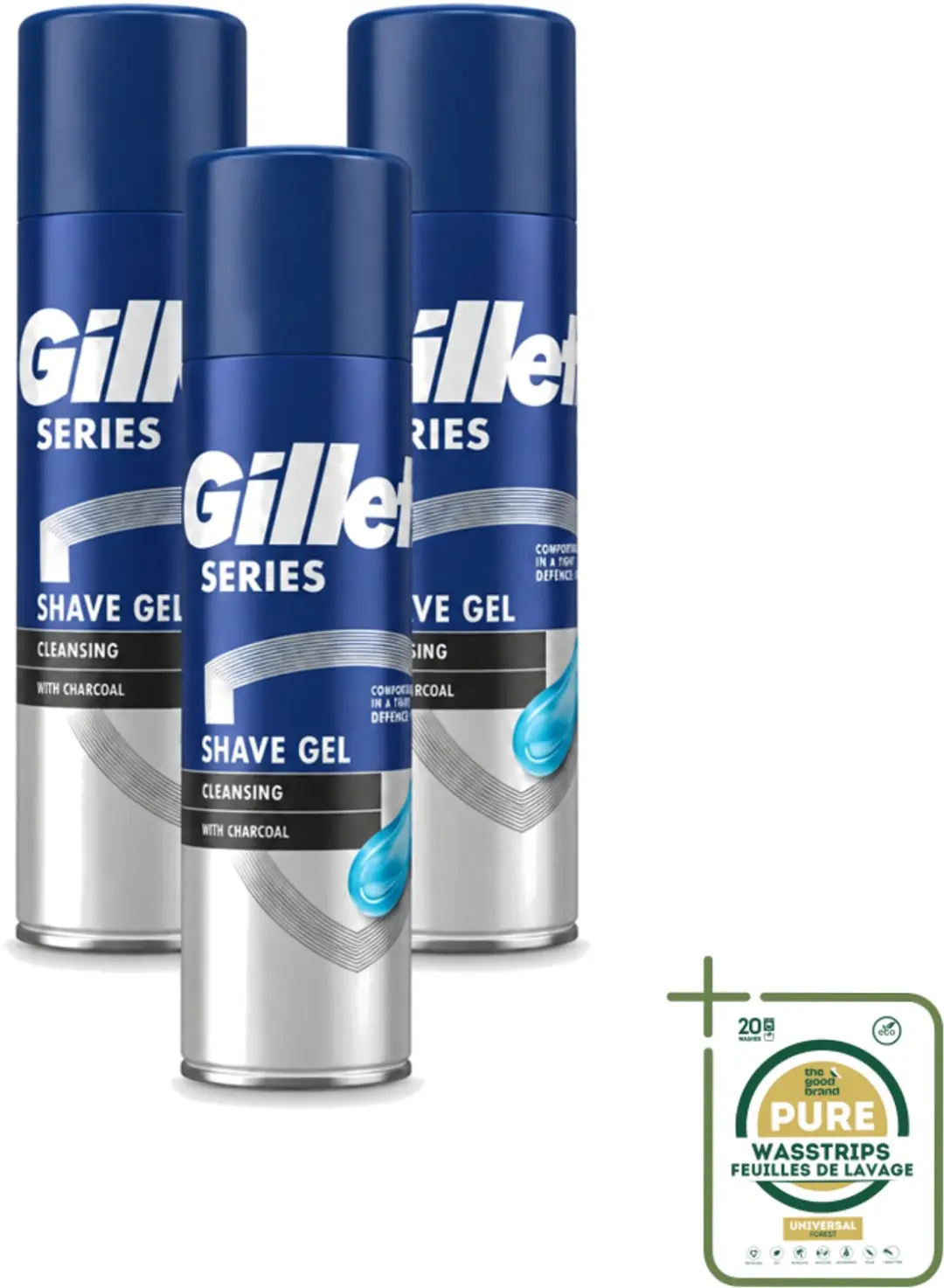 3 x Gillette Series