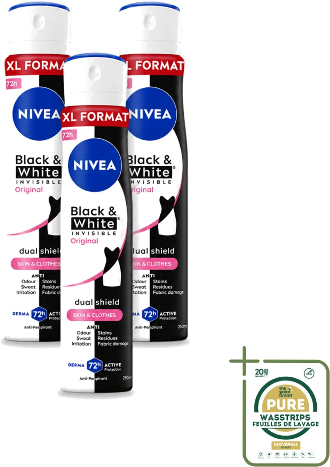 3 x Nivea