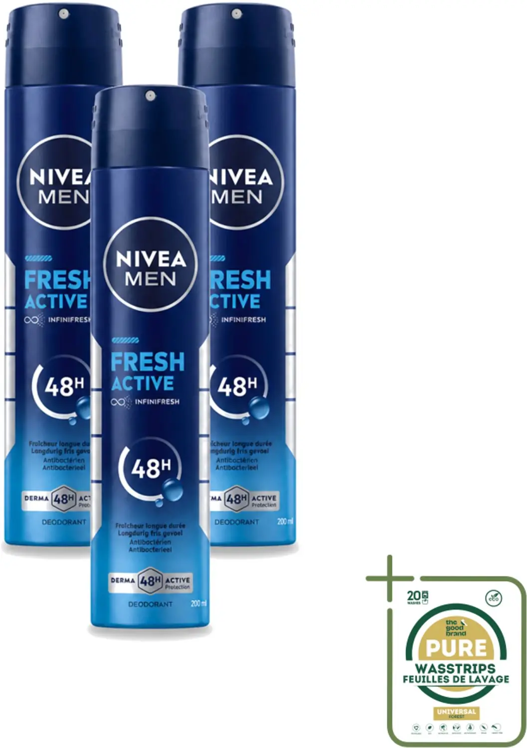 3 x Nivea