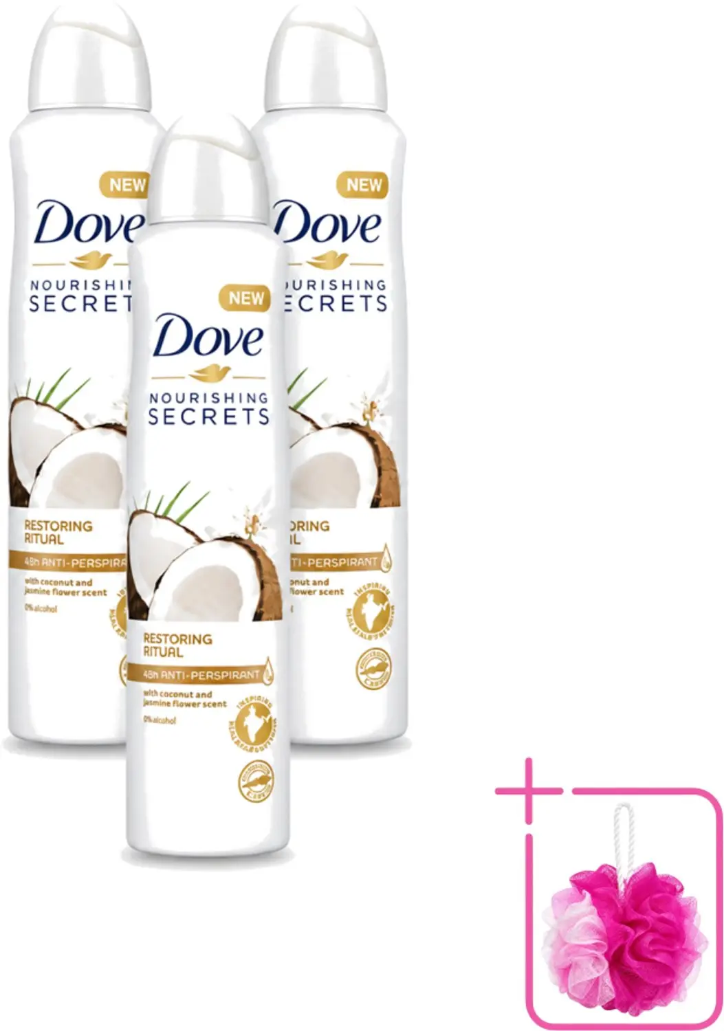 3 x Dove
