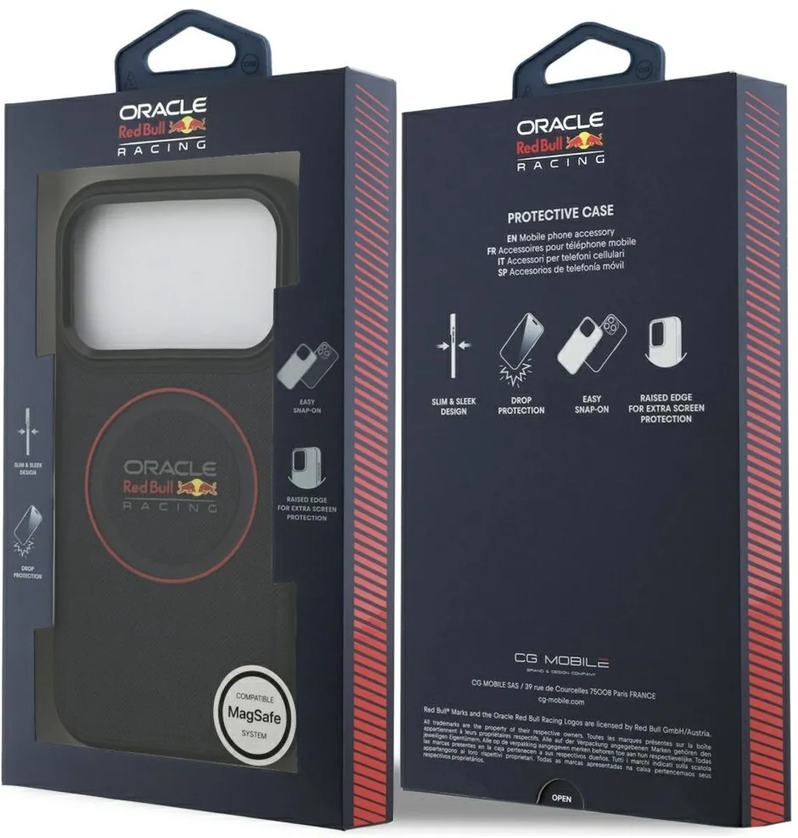 Red Bull Racing iPhone 17 Pro Back Cover - MagSafe - Navy