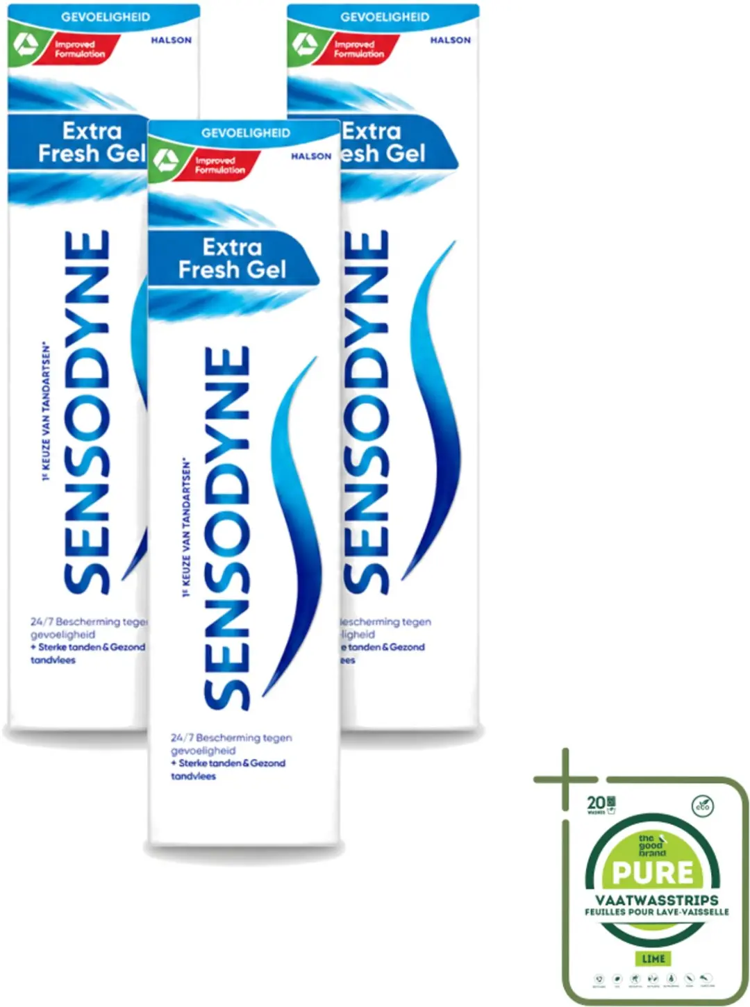 3 x Sensodyne