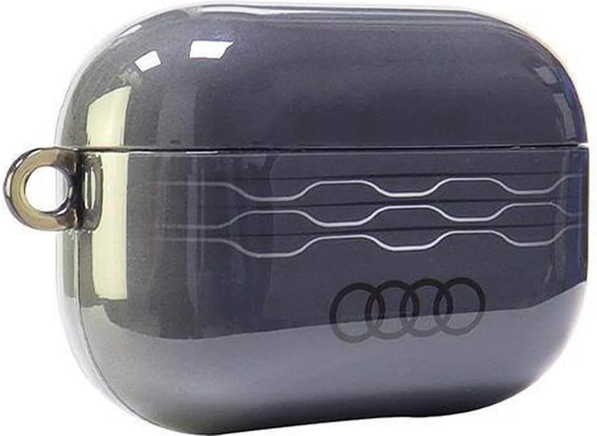 Audi IML Geomatic Pattern AirPods Case - Grijs - afbeelding 3 van 6