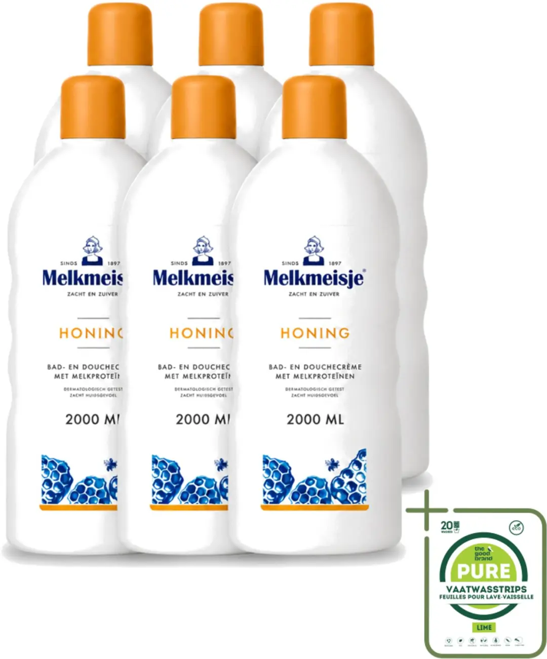 6 x Melkmeisje