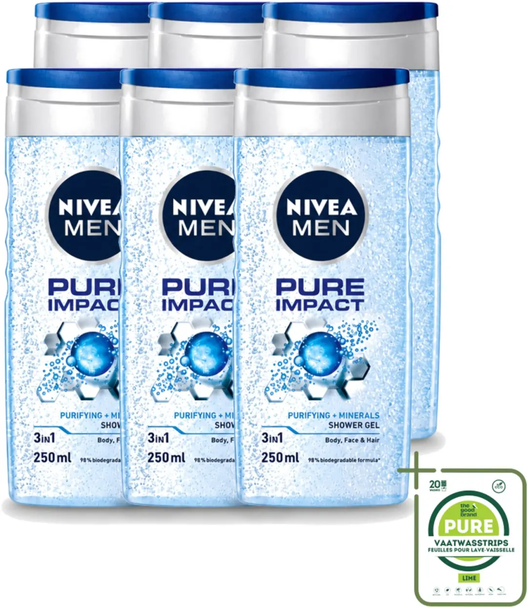 6 x Nivea Men