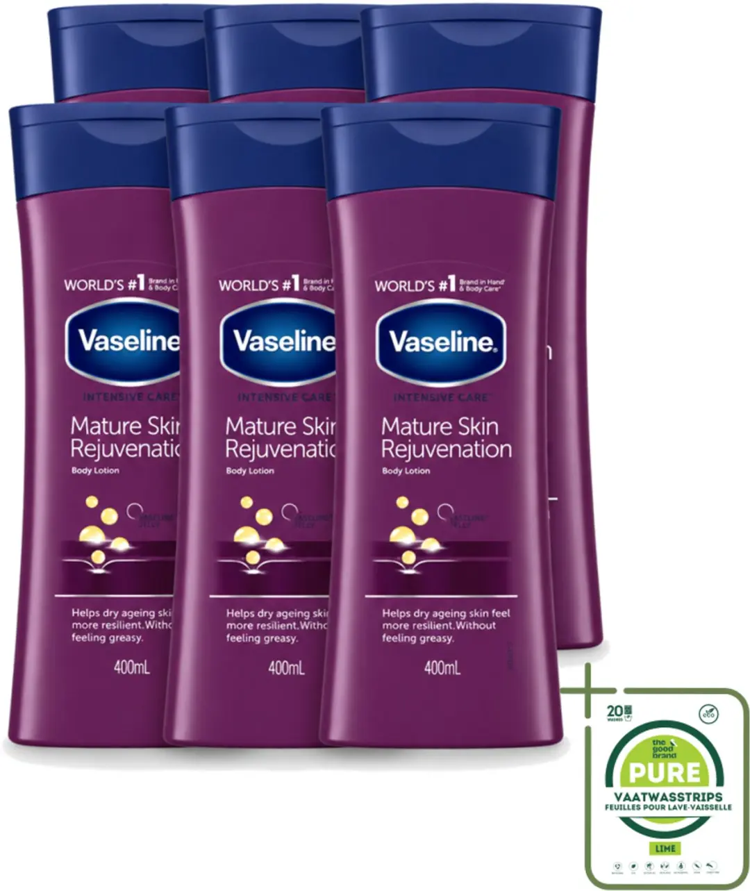 6 x Vaseline