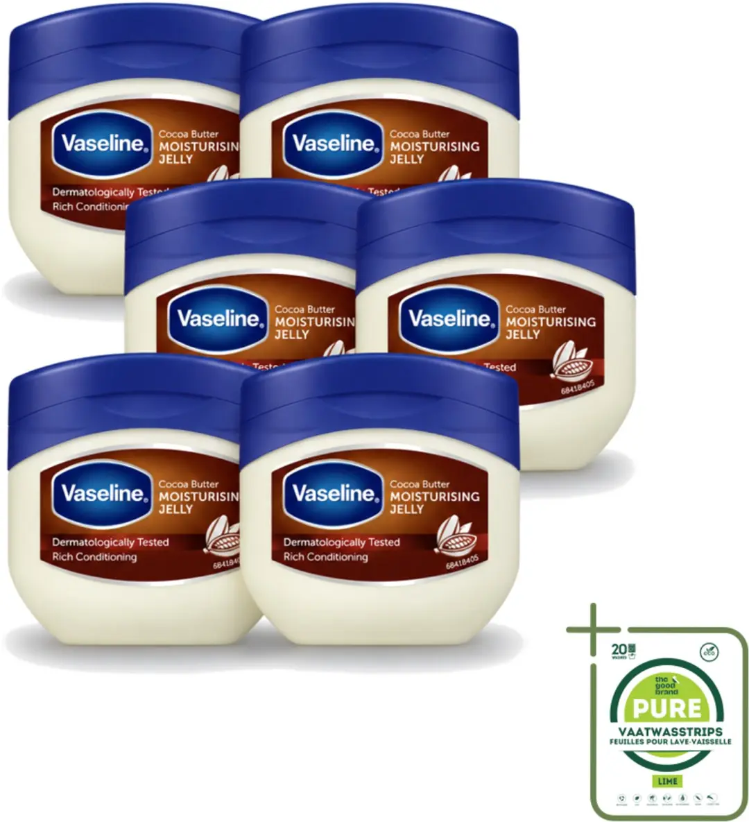 6 x Vaseline