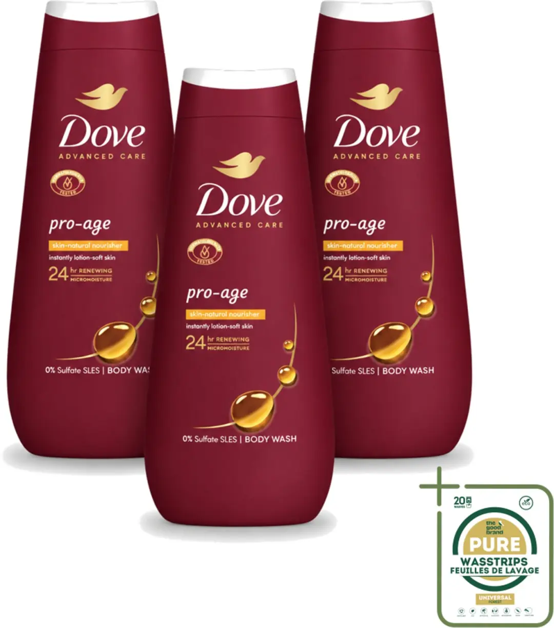 3 x Dove