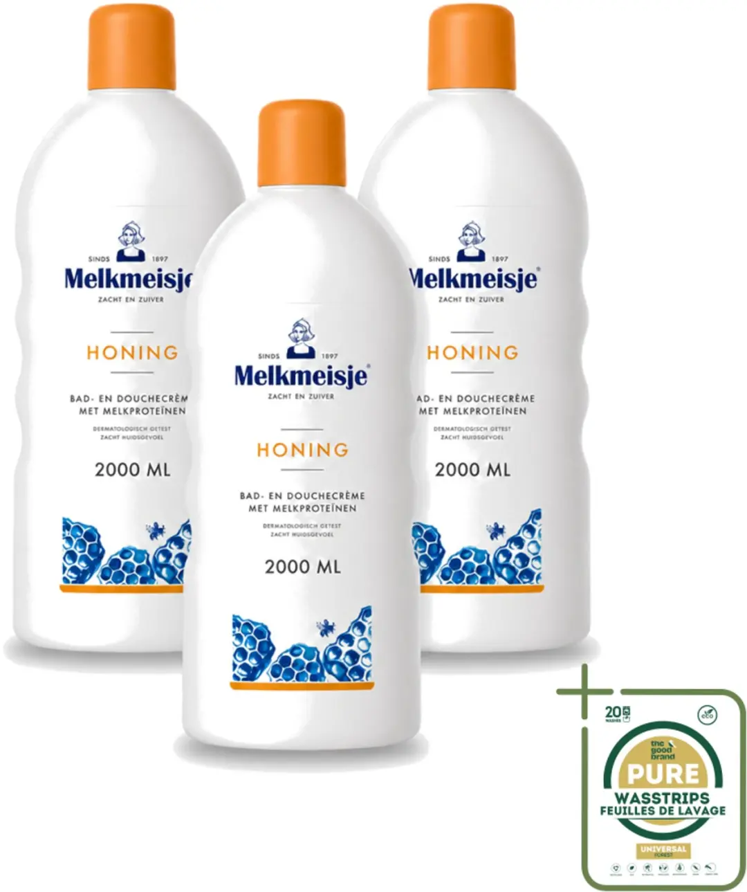 3 x Melkmeisje