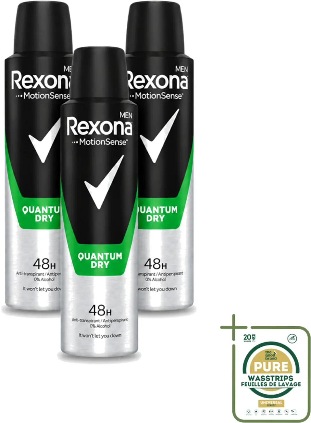 3 x Rexona Men