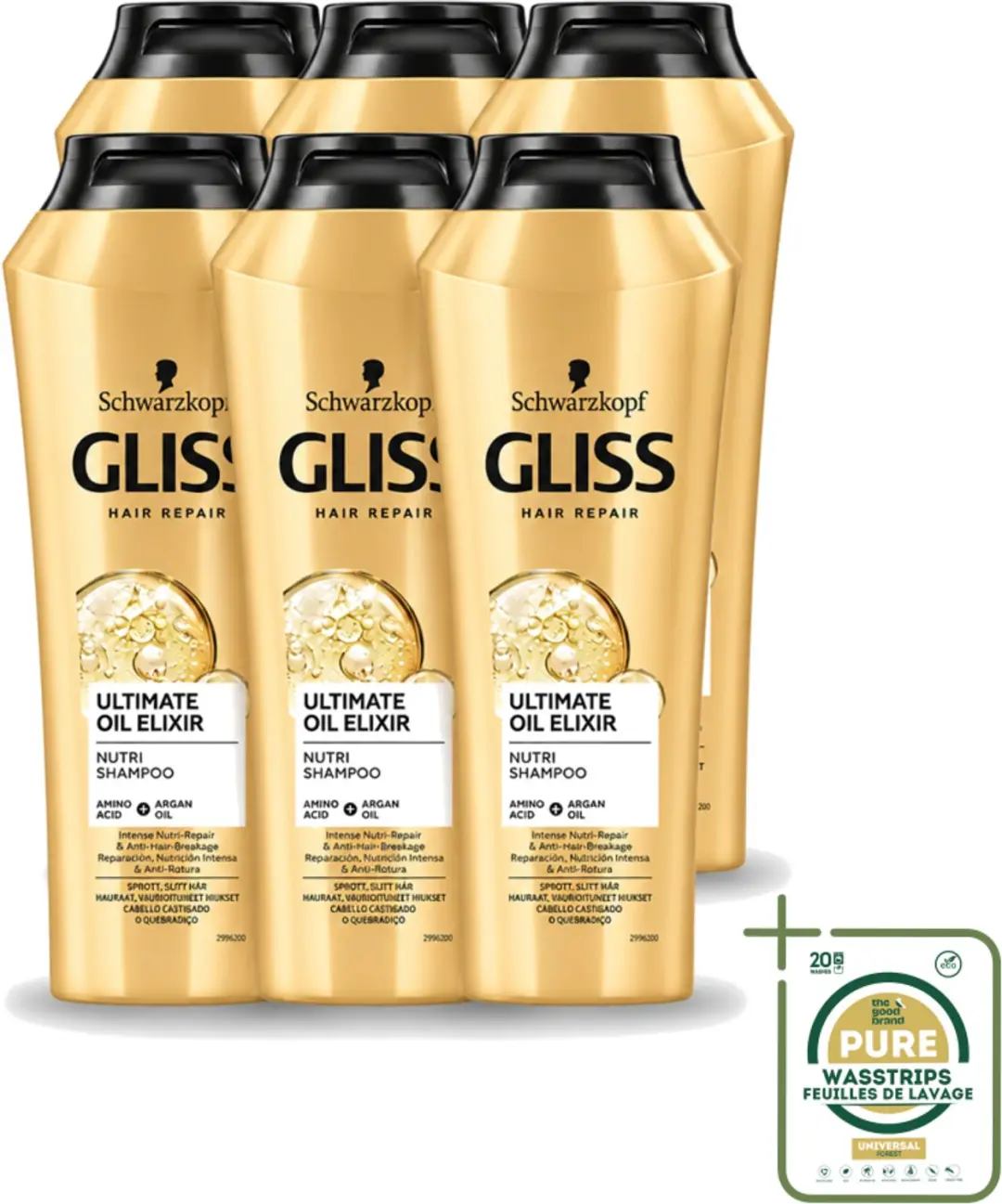 6 x Gliss Kur