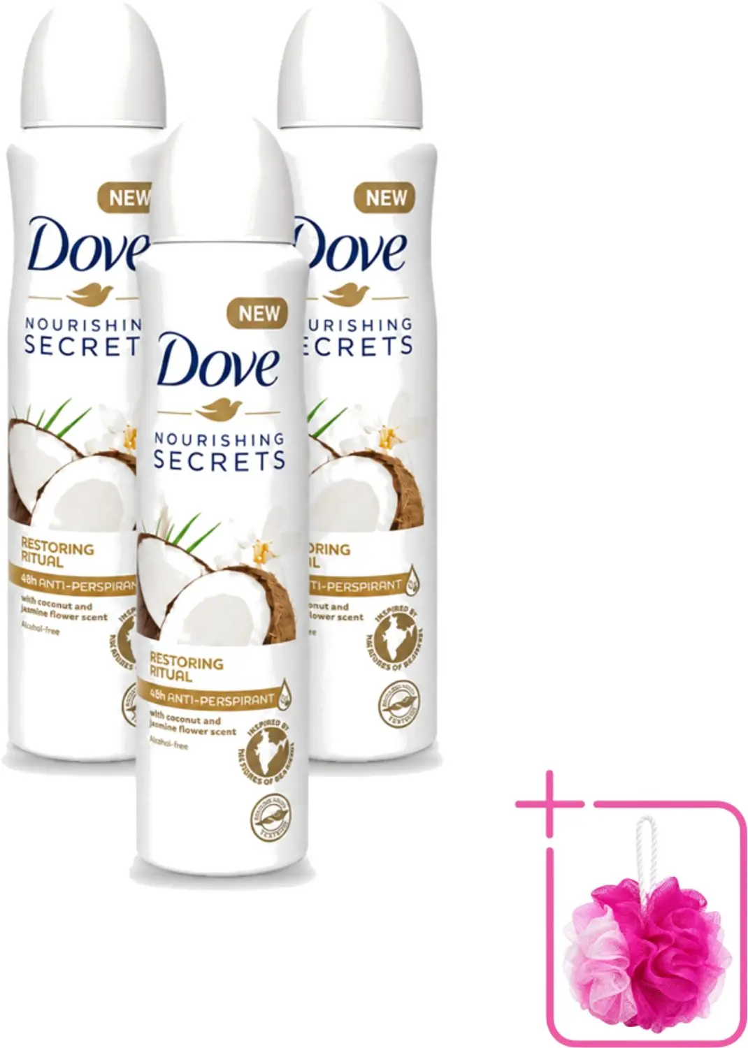 3 x Dove