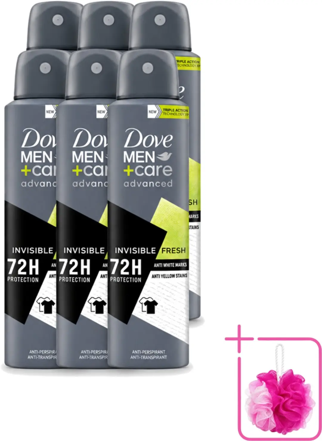 6 x Dove Men+Care