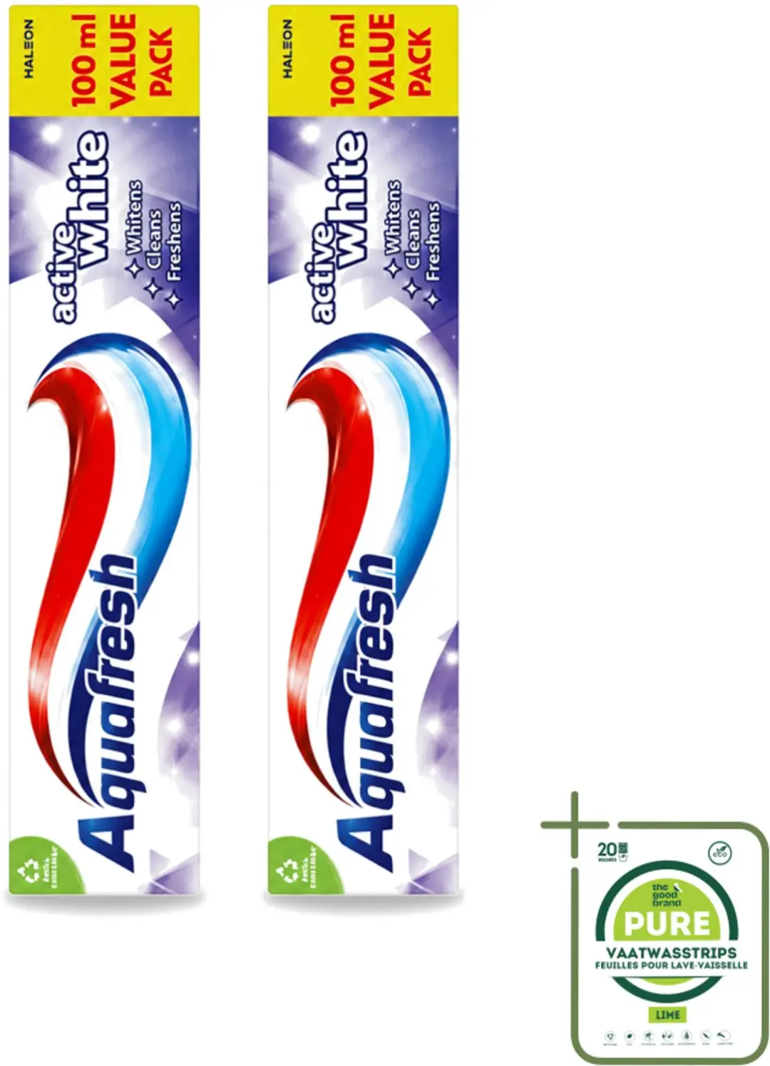 2 x Aquafresh