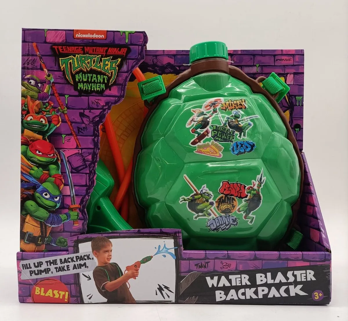 Nickelodeon TMNT Waterpistool Rugzak