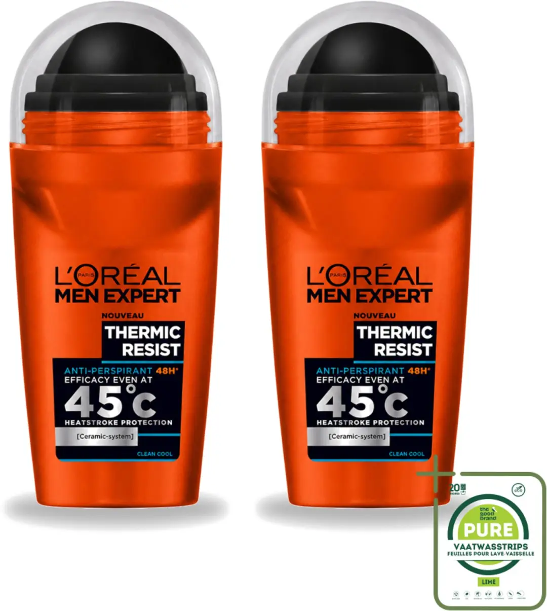 2 x L'Oréal Paris Men Expert Thermic Resist