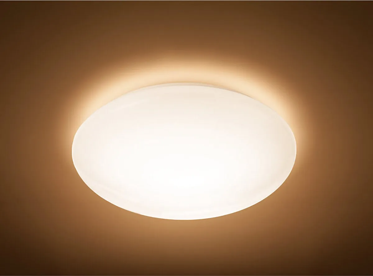 Philips Suede Plafonnière 38cm - Warmwit Licht