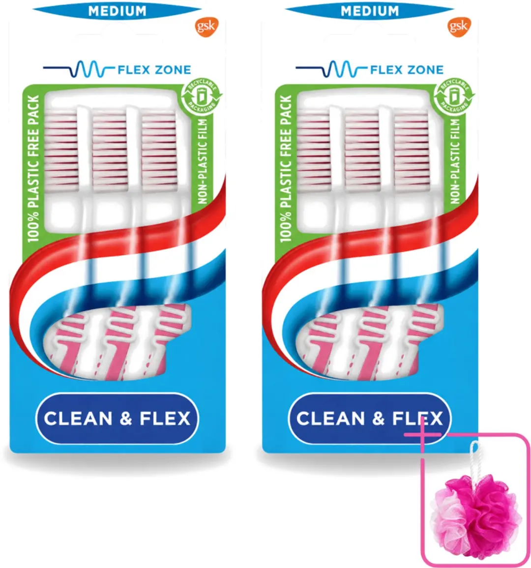 2 x Aquafresh