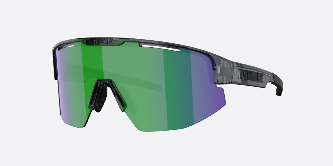Bliz Matrix Bril Crystal Black - Groen