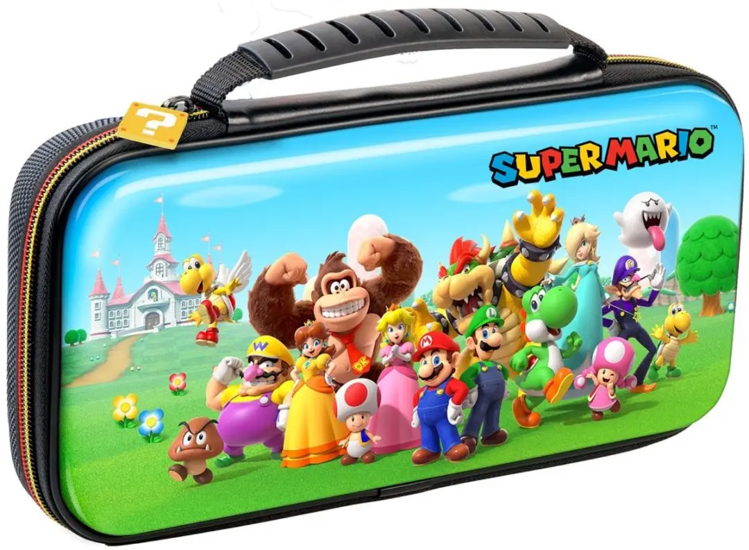 Bigben Nintendo Switch 2 Case NS212SM - Super Mario & Friends - Multi - afbeelding 2 van 6