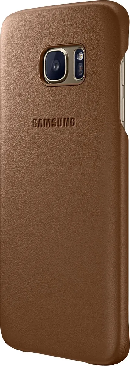 Samsung Galaxy S7 Edge Lederen Hoes - Goud EF-VG935LD