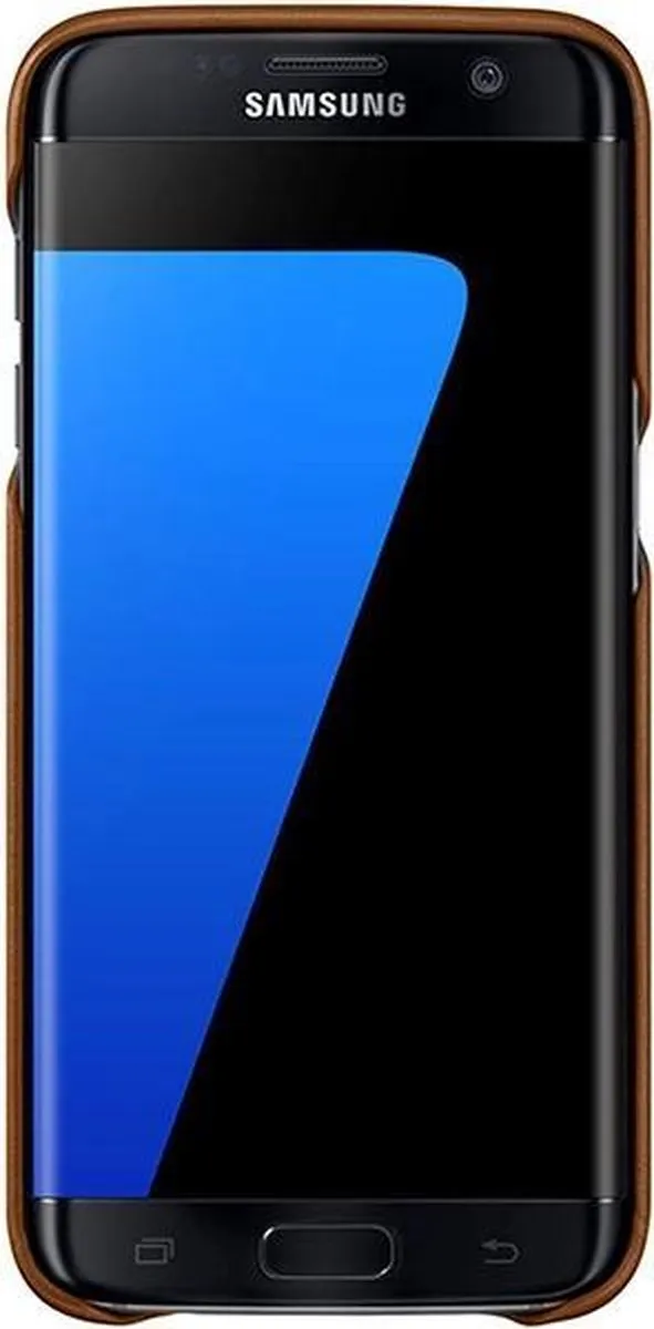 Samsung Galaxy S7 Edge Lederen Hoes - Goud EF-VG935LD - afbeelding 6 van 6