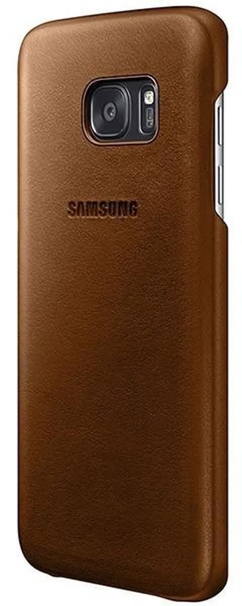 Samsung Galaxy S7 Edge Lederen Hoes - Goud EF-VG935LD