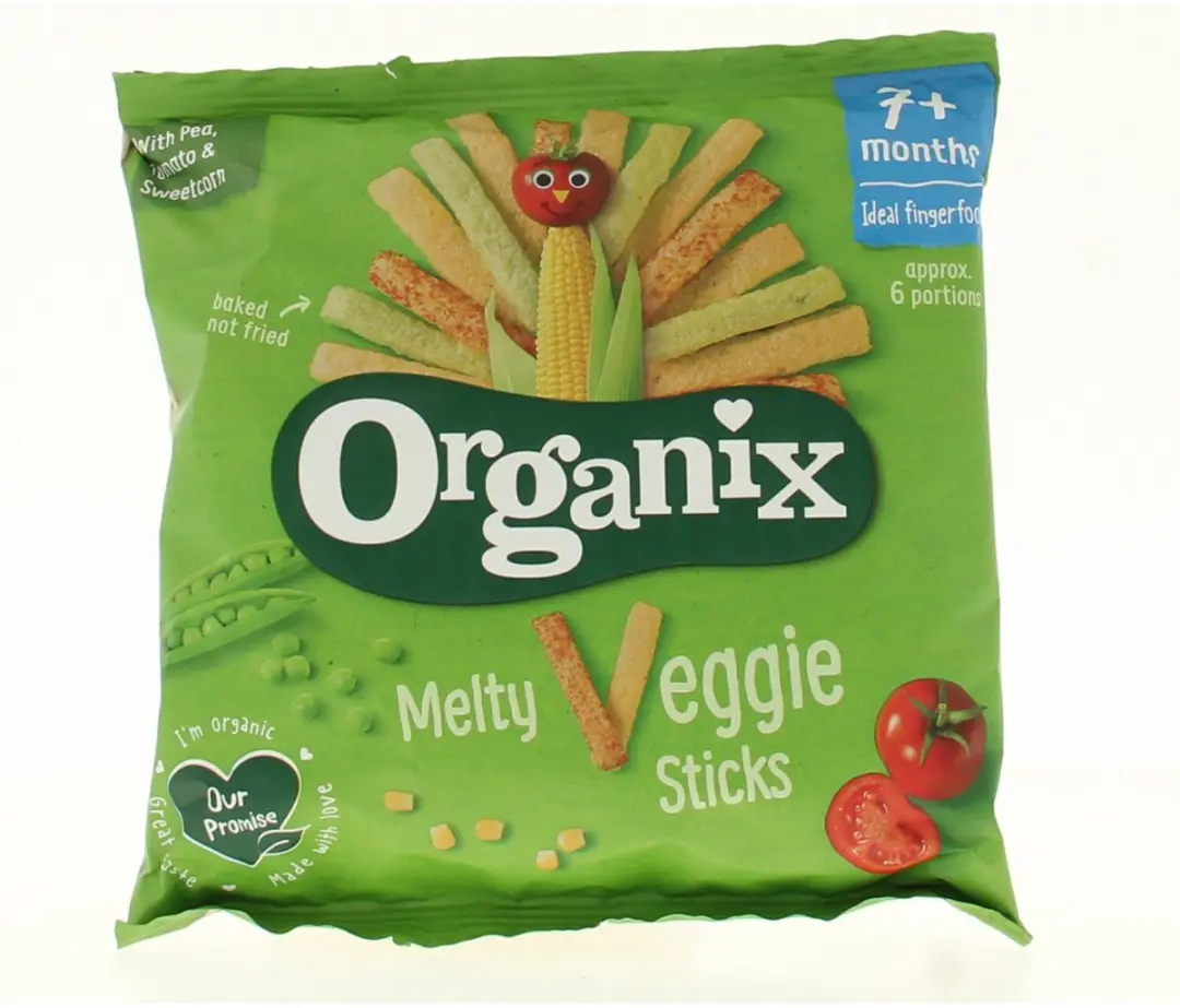 Organix Baby Knabbels Groentesticks 7+M