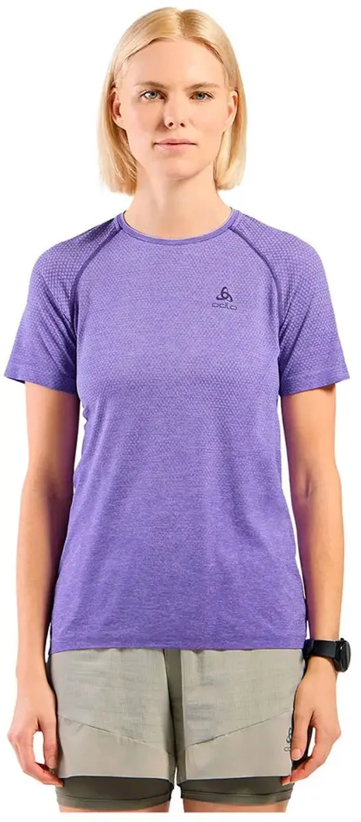 ODLO Crew Essential Seamless T-shirt - Paars L