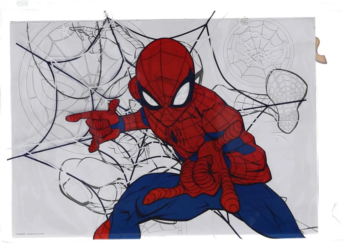 Marvel Spiderman Tekenkoffer - Multi Colour
