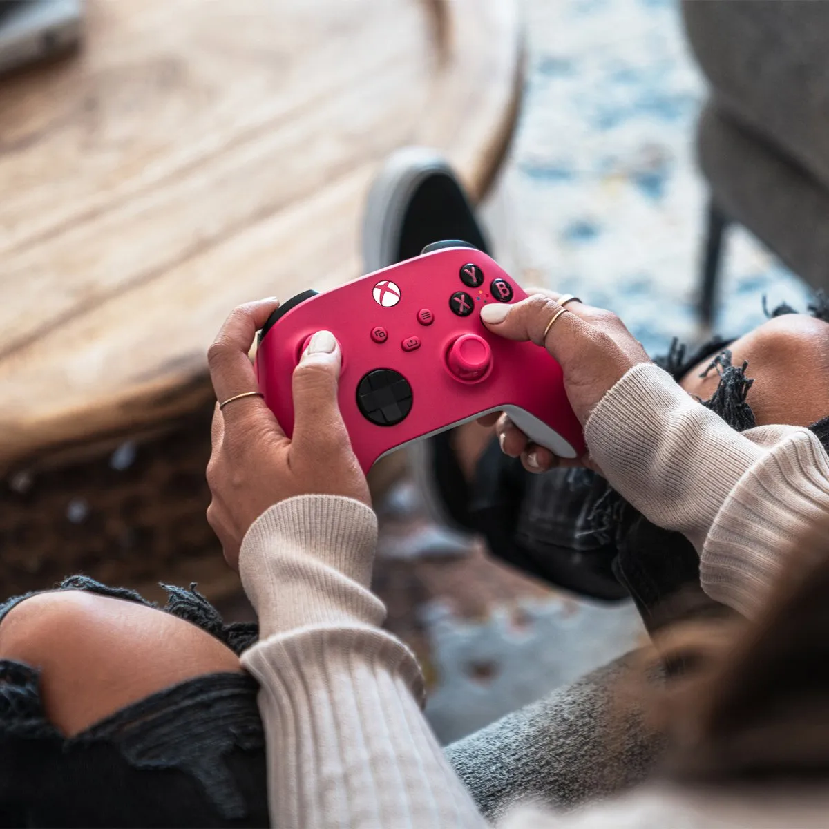 Xbox Draadloze Controller Deep Pink - 1200mAh