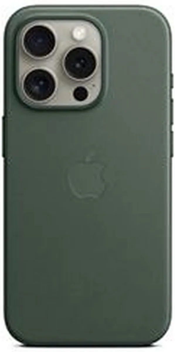 Apple FineWoven Hoesje iPhone 15 Pro Max - Evergreen - MT503ZM/A
