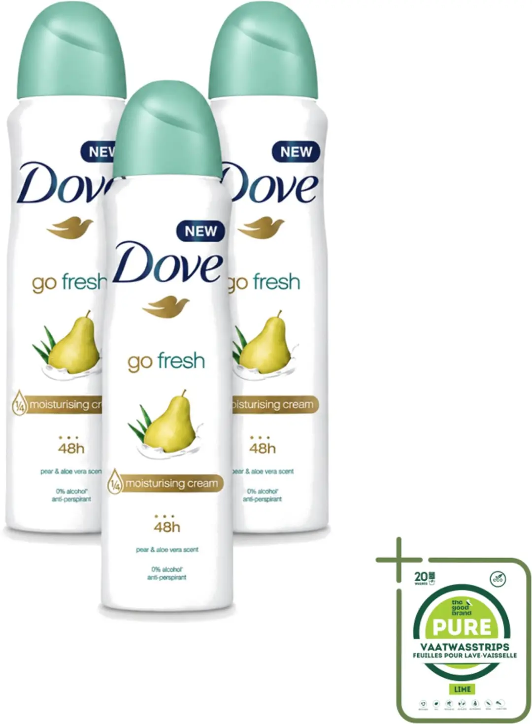3 x Dove