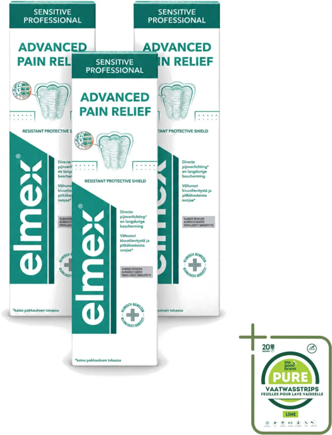 3 x Elmex