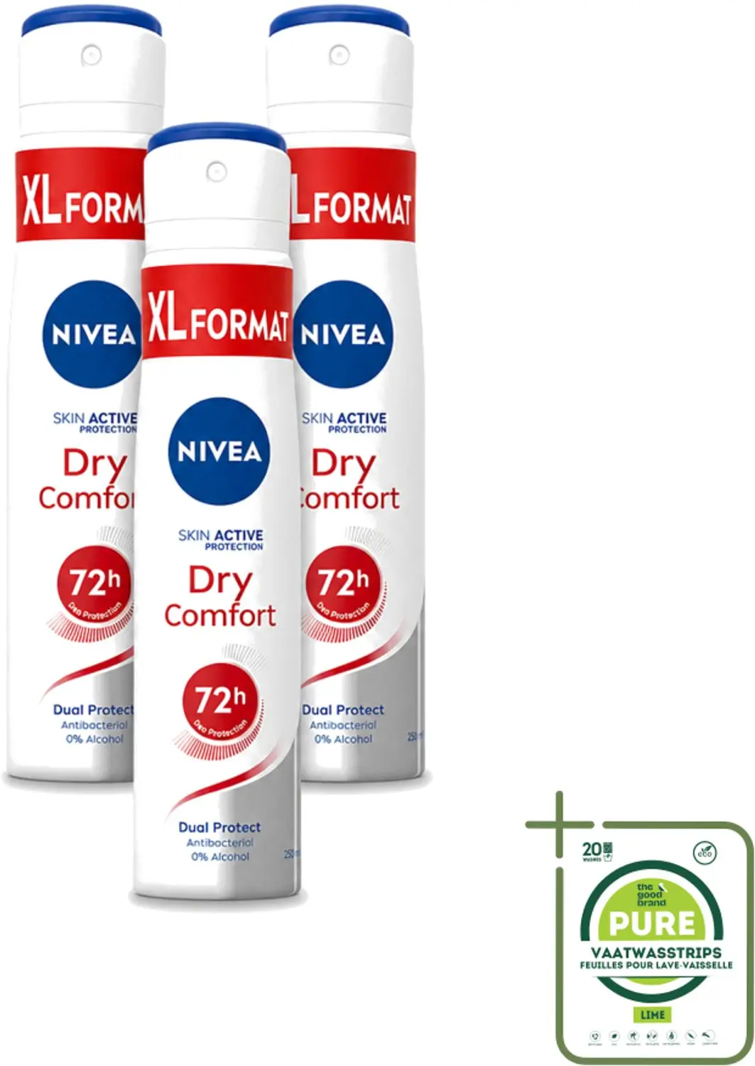 3 x Nivea