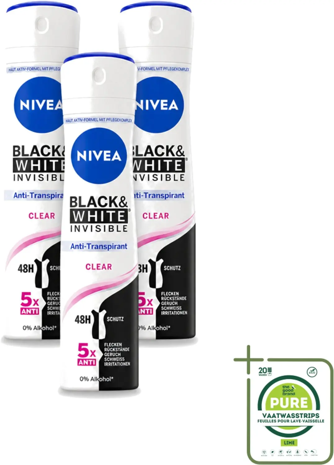 3 x Nivea