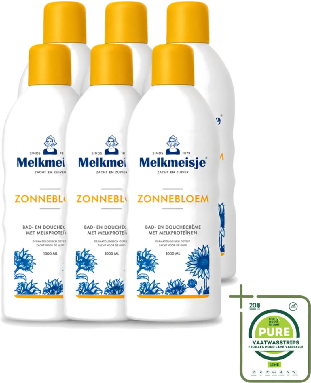 6 x Melkmeisje