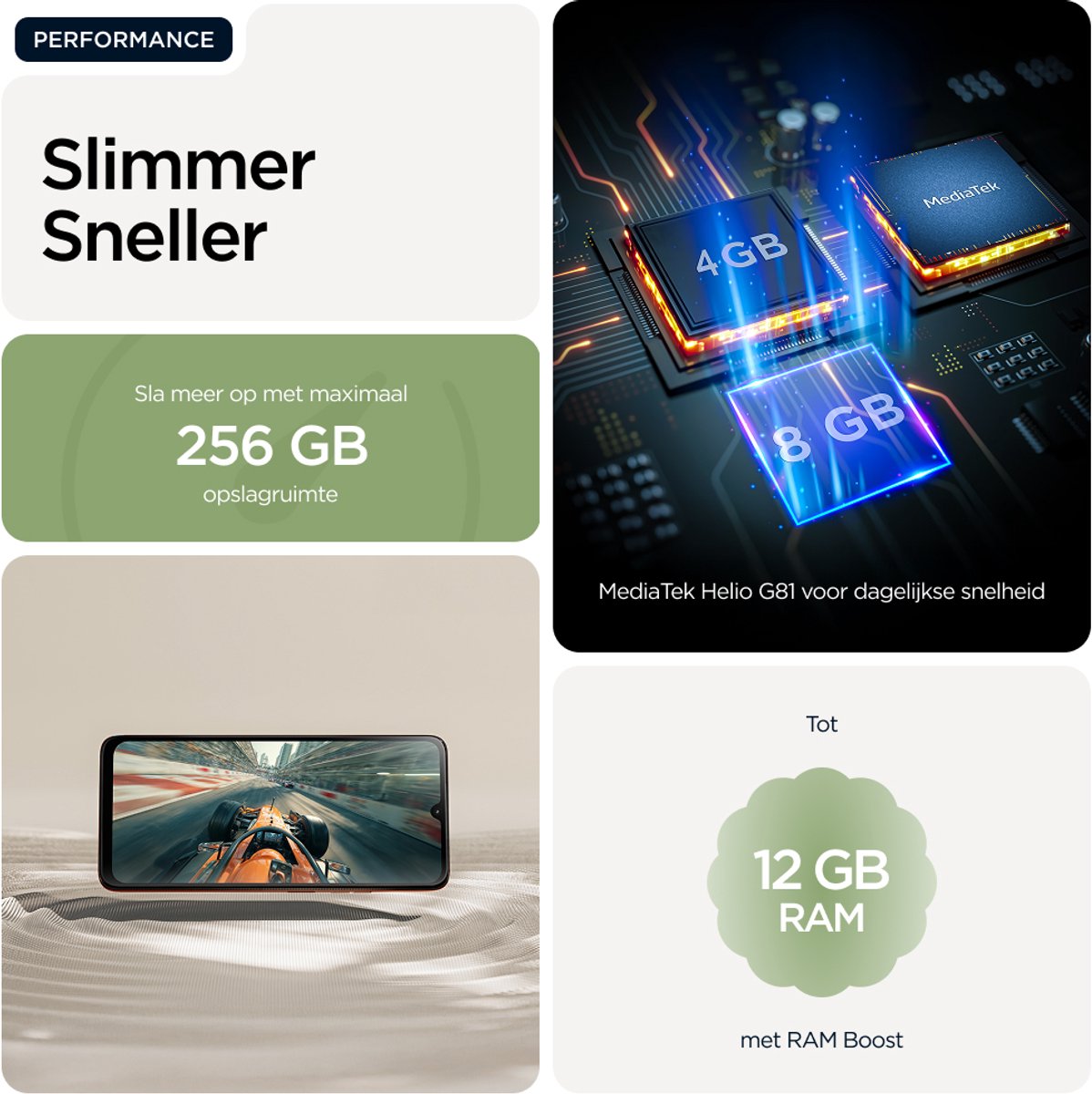 motorola motop g06 4/256GB - Pantone Tendril