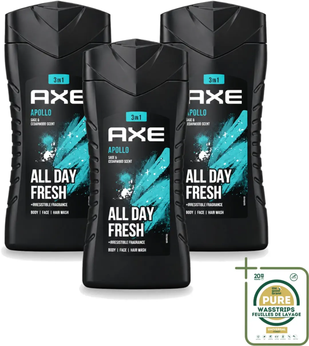 3 x Axe