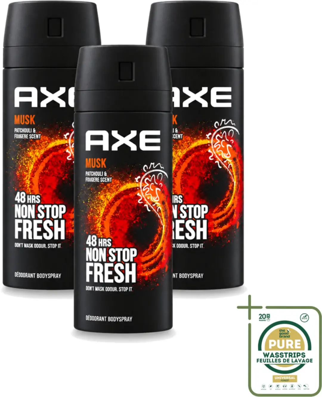 3 x Axe