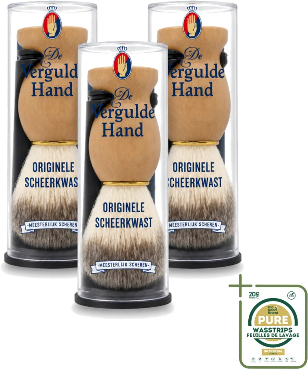 3 x De Vergulde Hand