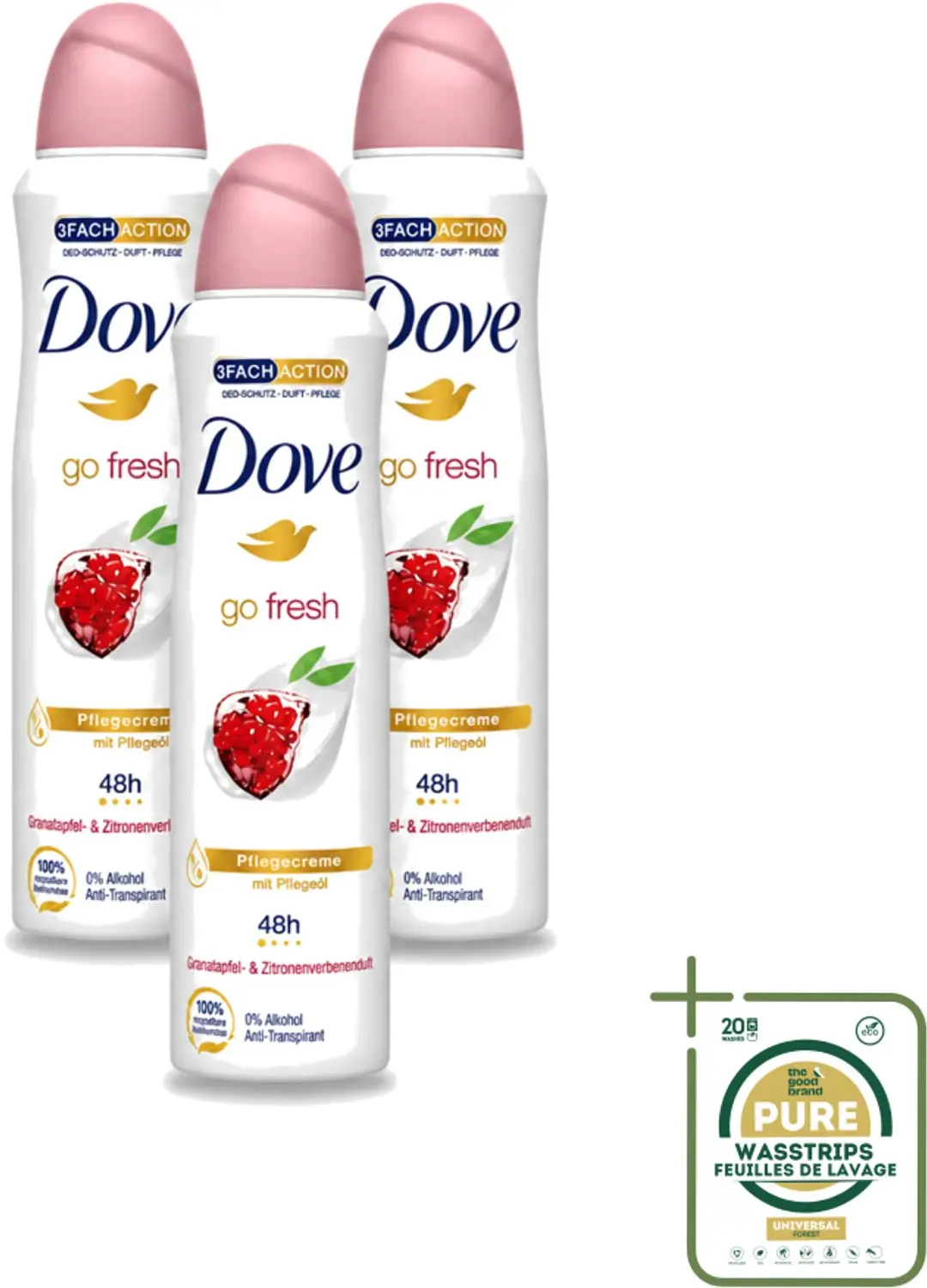 3 x Dove