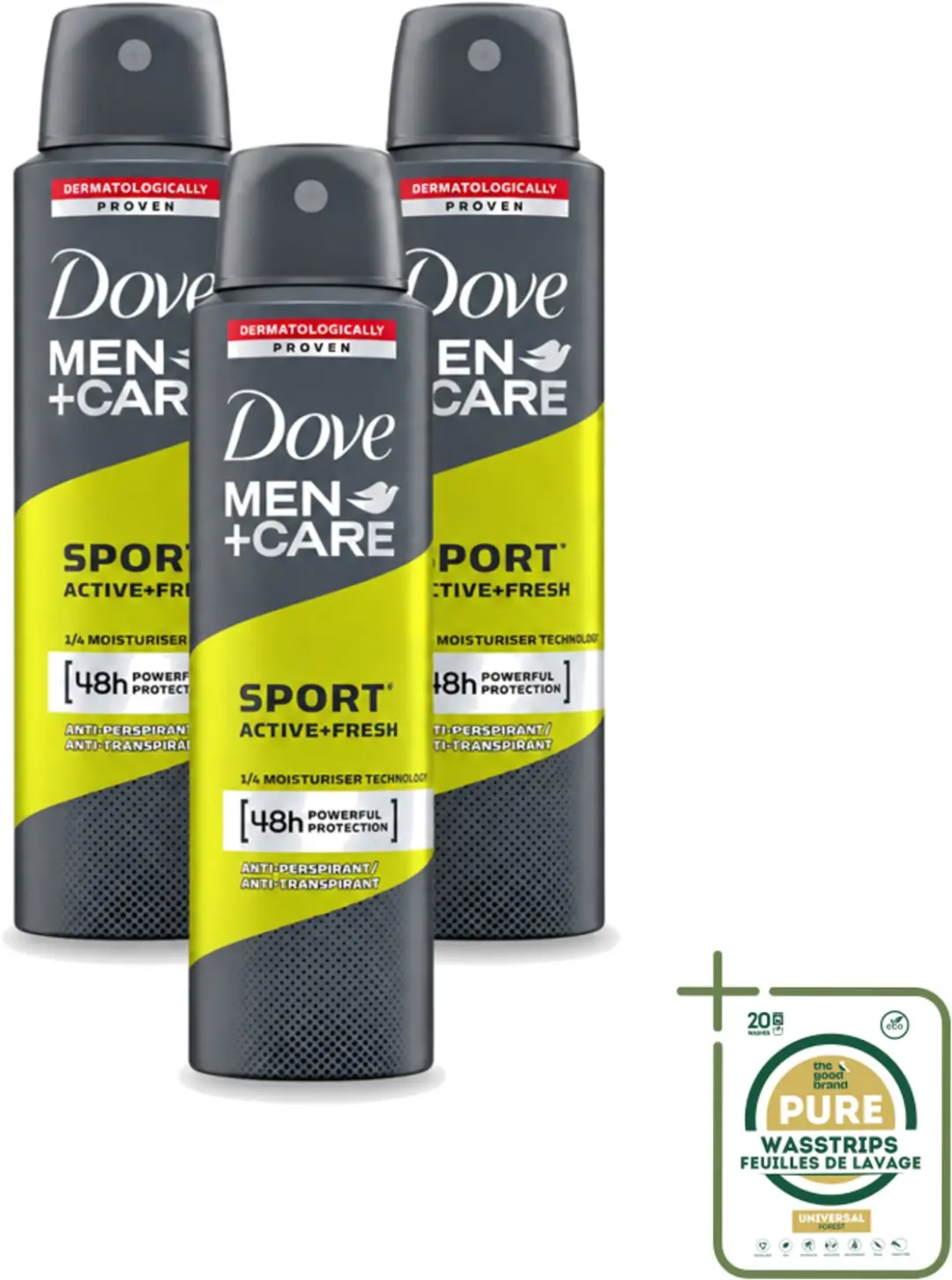 3 x Dove