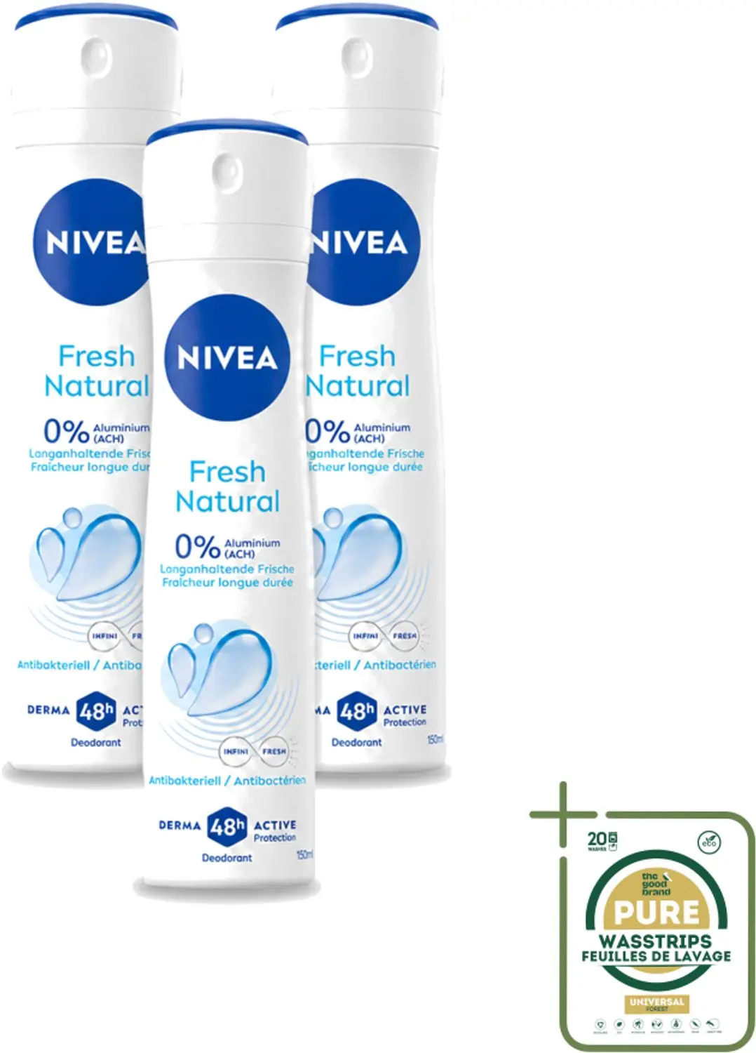 3 x Nivea